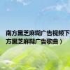 南方黑芝麻糊广告视频下载（南方黑芝麻糊广告歌曲）