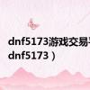 dnf5173游戏交易平台（dnf5173）