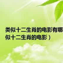 类似十二生肖的电影有哪些（类似十二生肖的电影）