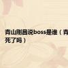 青山刚昌说boss是谁（青山刚昌死了吗）