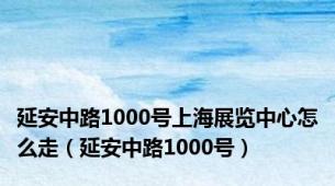 延安中路1000号上海展览中心怎么走（延安中路1000号）