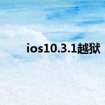 ios10.3.1越狱