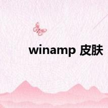 winamp 皮肤