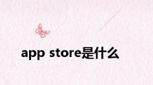 app store是什么