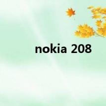 nokia 208