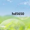 hd5650