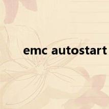 emc autostart