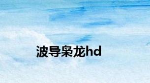 波导枭龙hd