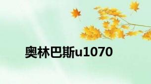 奥林巴斯u1070